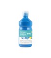 Tempera liquida liderpapel escolar 500 ml azul