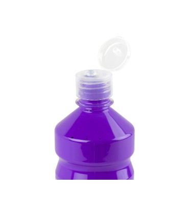 Tempera liquida liderpapel escolar 500 ml violeta