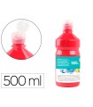 Tempera liquida liderpapel escolar 500 ml rojo escarlata