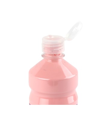 Tempera liquida liderpapel escolar 500 ml rosa