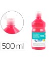 Tempera liquida liderpapel escolar 500 ml fucsia