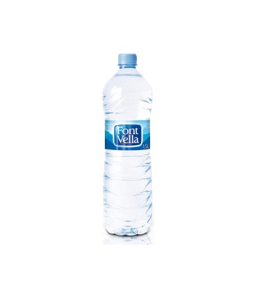 Agua mineral natural font vella botella sant hilari 15 l