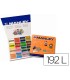 Lapices cera manley school pack de 192 unidades colores surtidos 16 x color