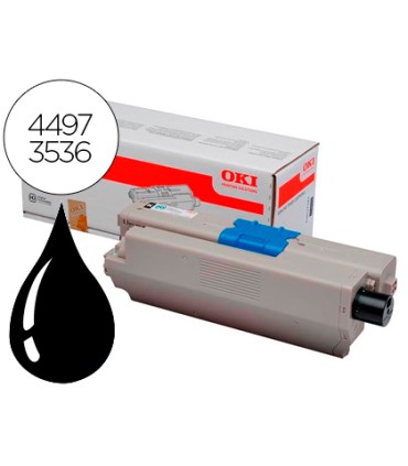 Toner oki c301dn c321dn negro 2200 pag