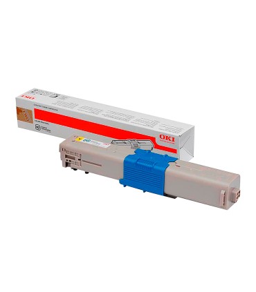 Toner oki c301dn c321dn amarillo 1500 pag