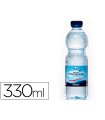 Agua mineral natural fuente primavera botella de 330 ml