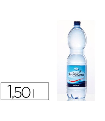 Agua mineral natural fuente primavera botella de 15 l