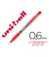 Boligrafo uni ball um 153 signo broad rojo 1 mm tinta gel