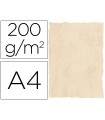 Papel pergamino din a4 200 gr color marmol beige paquete de 25 hojas