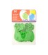 Globo 100 latex biodegradable verde pistacho bolsa de 20 unidades