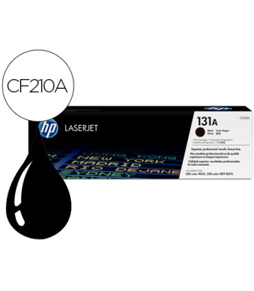 Toner hp 131a laserjet m251 m276 negro 1600 pag