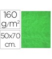 Fieltro liderpapel 50x70cm verde 160g/m2