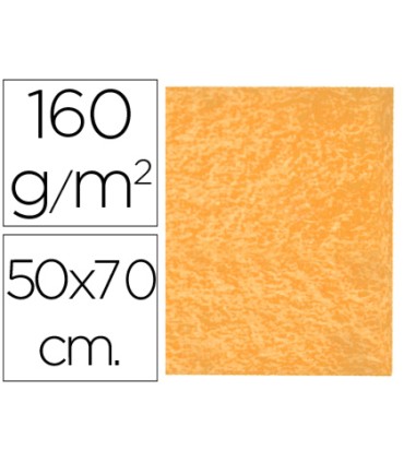 Fieltro liderpapel 50x70cm naranja 160g m2