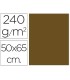 Cartulina liderpapel 50x65 cm 240 g m2 marron claro escolar