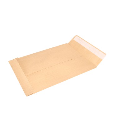 Sobre liderpapel bolsa n 7 kraft din c4 229x324 mm tira de silicona paquete de 25 unidades