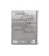 Cuaderno espiral liderpapel cuarto pautaguia tapa blanda 40h 75 gr cuadro pautado 25mmcon margen colores surtidos