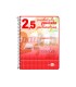 Cuaderno espiral liderpapel cuarto pautaguia tapa blanda 40h 75 gr cuadro pautado 25mmcon margen colores surtidos