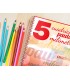 Cuaderno espiral liderpapel folio pautaguia tapa blanda 80h 75 gr cuadro pautado 5mm con margen colores surtidos