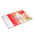 Cuaderno espiral liderpapel folio pautaguia tapa blanda 80h 75 gr cuadro pautado 5mm con margen colores surtidos