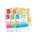 Cuaderno espiral liderpapel folio pautaguia tapa blanda 80h 75 gr cuadro pautado 5mm con margen colores surtidos