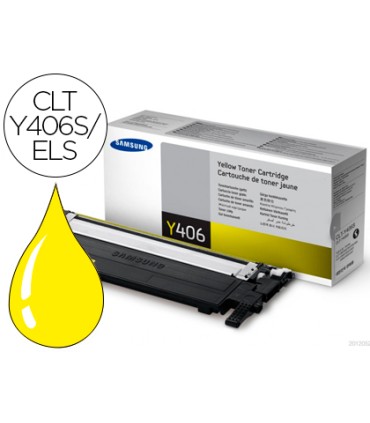 Toner samsung clp360 365 clx3300 3305 amarillo 1000 pag