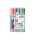 Rotulador staedtler triplus fineliner 334 estuche de 10 unidades colores surtidos