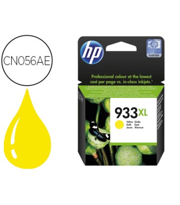 Ink jet hp 933xl amarillo cn056ae officejet 6100 6600 6700 premium capacidad 825 pag