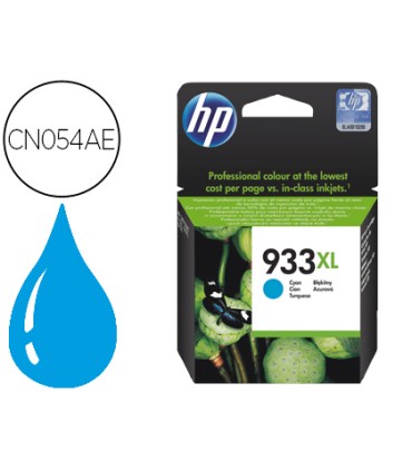 Ink jet hp 933xl cian cn054ae officejet 6100 6600 6700 premium capacidad 825 pag