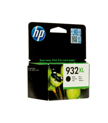 Ink jet hp 932xl negro cn053ae officejet 6100 6600 capacidad 1000 pag