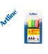 Rotulador artline fluorescente ek 660 blister de 3 unidades 1 boligrafo serie 7000 sin cargo