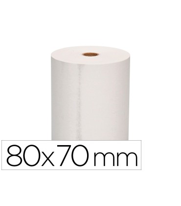 Rollo sumadora q connect termico 80x68x11 mm 58 gr sin bisfenol a