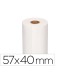 Rollo sumadora q connect termico 57x40x11 mm 58 gr sin bisfenol a