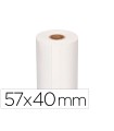 Rollo sumadora q-connect termico 57x40x11 mm 58 gr sin bisfenol a