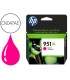 Ink jet hp 951xl magenta cn047ae capacidad 1500 pag