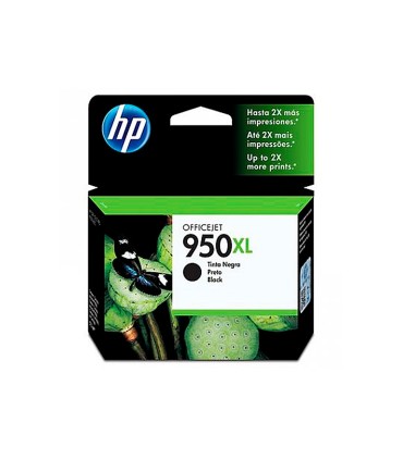 Ink jet hp 950xl negro cn045ae capacidad 2300 pag