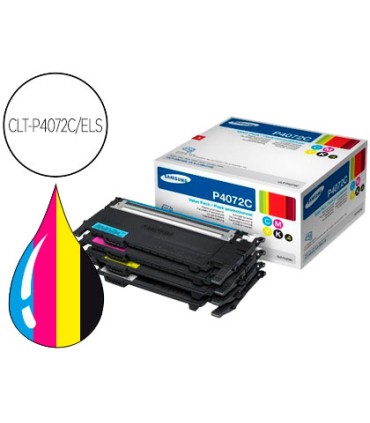 Toner samsung kit cmyk clp 320 325 clx 3180 3185 negro magenta cian amarillo