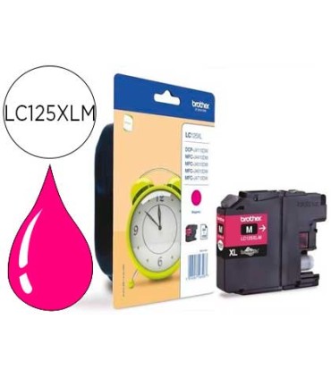 Ink jet brother mfc j4410dw 4510 dw magenta alta capacidad 1200 pag