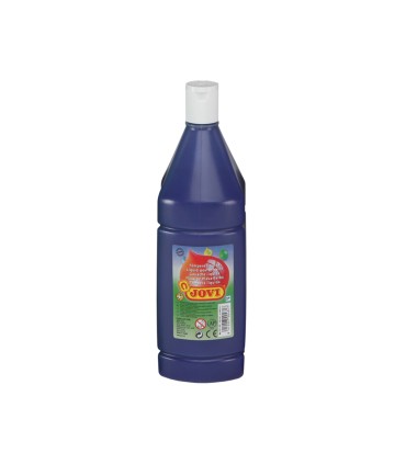 Tempera liquida jovi escolar 1000 ml azul ultramar