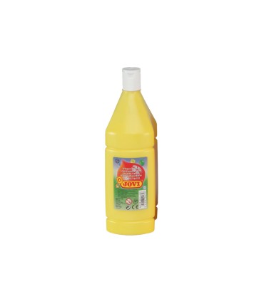 Tempera liquida jovi escolar 1000 ml amarillo claro