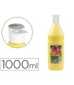 Tempera liquida jovi escolar 1000 ml amarillo claro