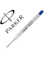 Recambio boligrafo parker azul fino