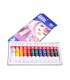 Pintura acrilica artist caja carton de 12 colores surtidos tubo de 12 ml