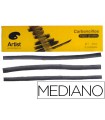 Carboncillo artist medianos 5-6 mm caja de 6 unidades