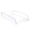 Bandeja sobremesa cep ellypse plastico blanca 380x275x82 mm