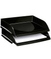 Bandeja sobremesa cep plastico apaisada negro 351x260x69 mm