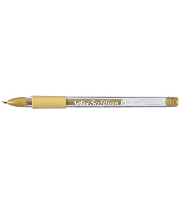 Boligrafo artline 1900 softline tinta aceite metalico oro