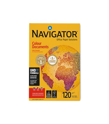 Papel fotocopiadora navigator din a3 120 gramos paquete de 500 hojas