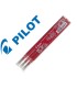 Recambio boligrafo pilot frixion ball rojo caja de 3 unidades