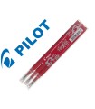 Recambio boligrafo pilot frixion ball rojo caja de 3 unidades