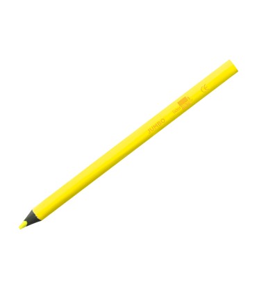 Lapices fluorescente liderpapel jumbo neon amarillo